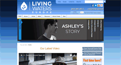 Desktop Screenshot of livingwaterseu.com